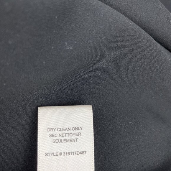 Rebecca Taylor NWT Black Ruffle Cold-Shoulder Dress | Holiday Event | Size 12 - Picture 9 of 14